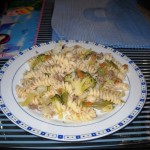 Spiral Noodles with Vegetables