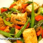 Tofu in Black Bean Sauce