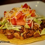 Ground Beef Tostada