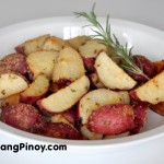 Roasted Garlic Parmesan Red Potato