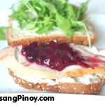 Turkey and Cranberry Sandwich