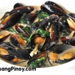Ginataang Tahong