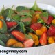 Strawberry Mandarin and Spinach Salad
