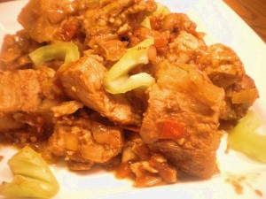Filipino Food - Binagoongan