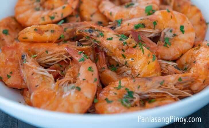 garlic butter shrimps