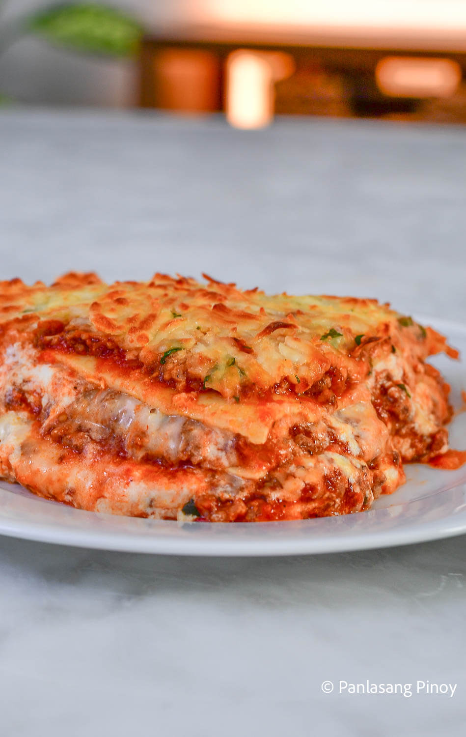 Homemade lasagna recipe