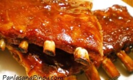 Oven Barbecued Spare Ribs