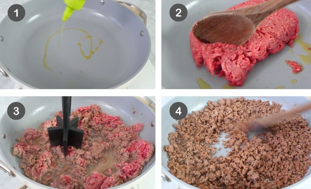 Step 2 - Brown the beef