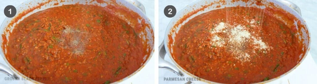 Step 5 - Season the sauce