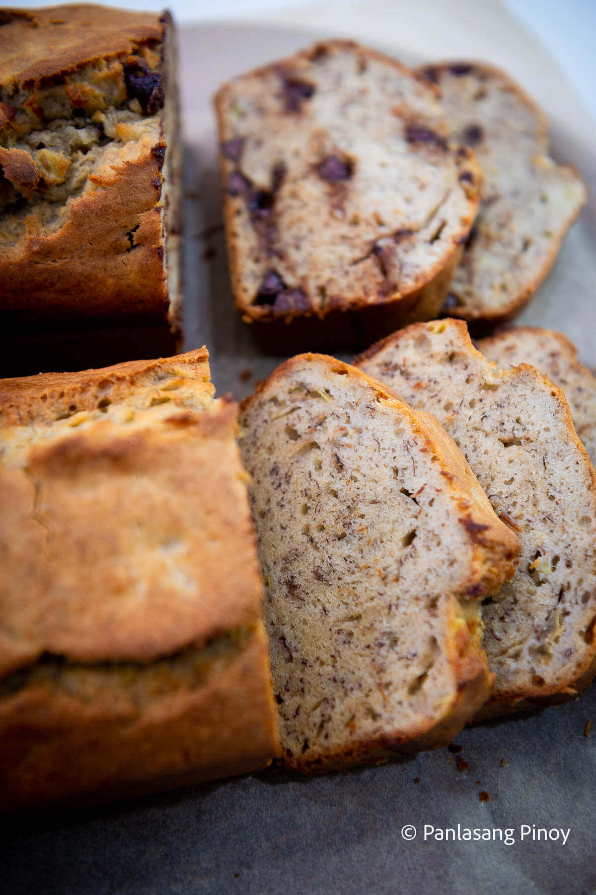 Sliced Banana Breads