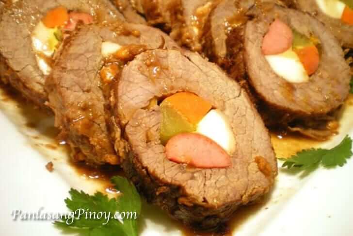 Morcon Recipe Panlasang Pinoy