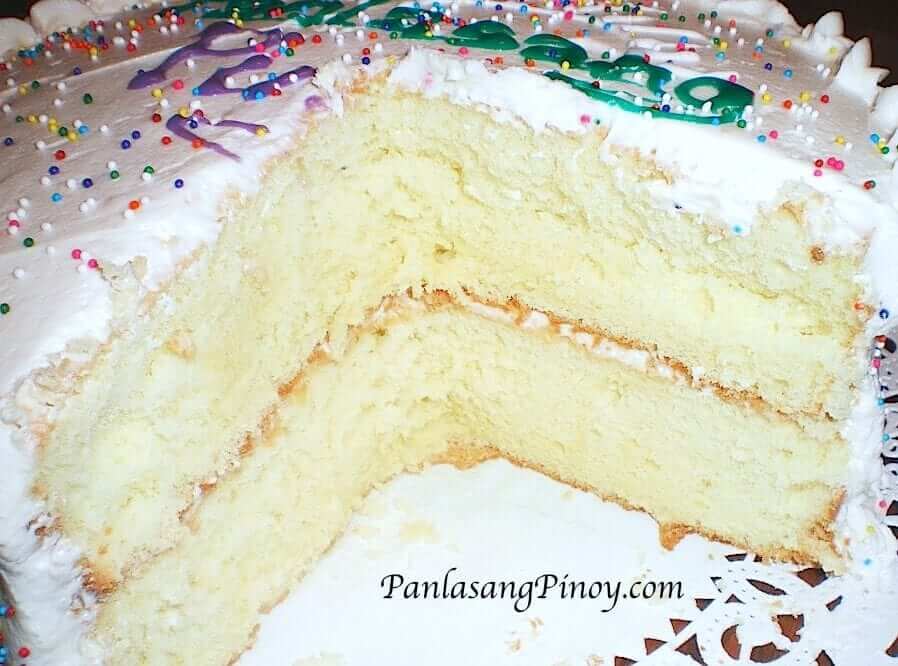 Easy Fluffy Vanilla Chiffon Cake recipe Sweetly Cakes