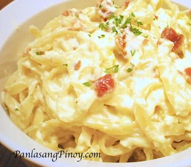 Fettuccine Alfredo Recipe