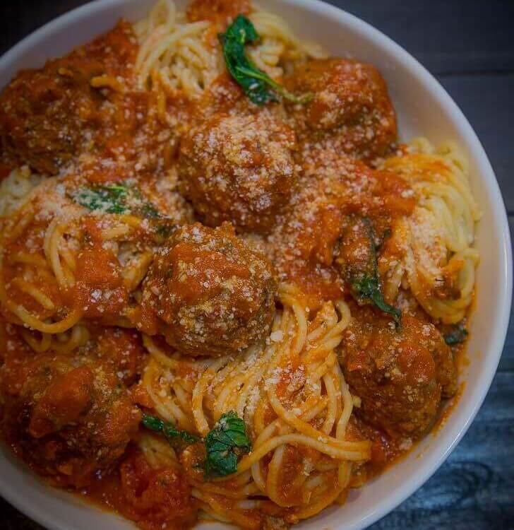 Spaghetti and Meatballs