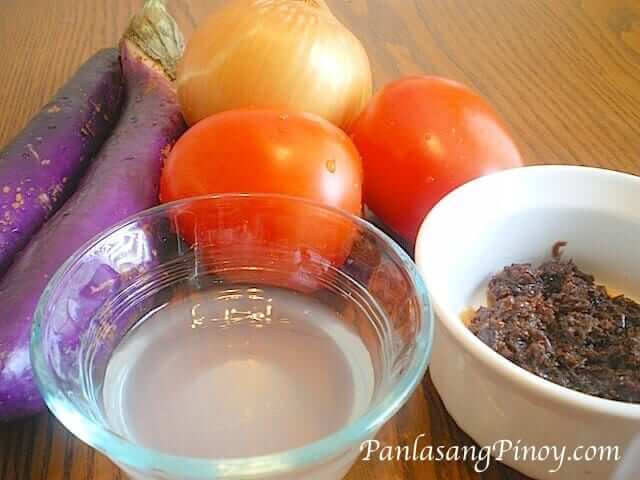 Eggplant Salad Ingredients