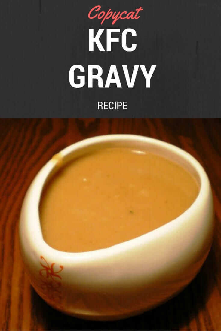 Copycat KFC Gravy Recipe