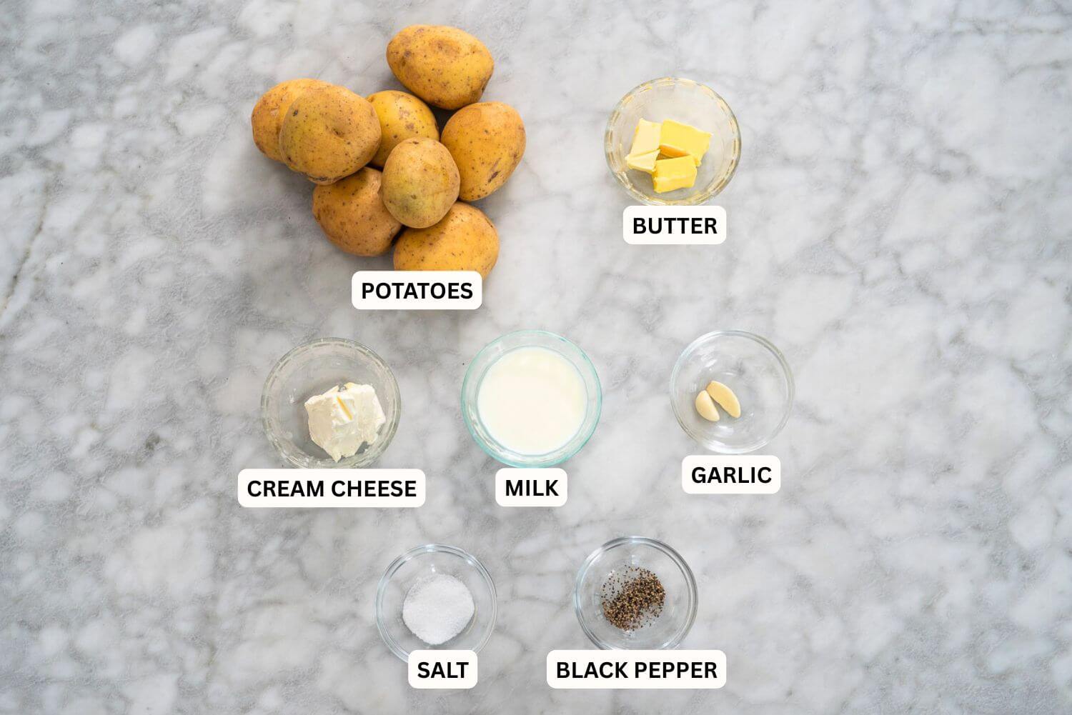 cream cheese mashed potatoes ingredients