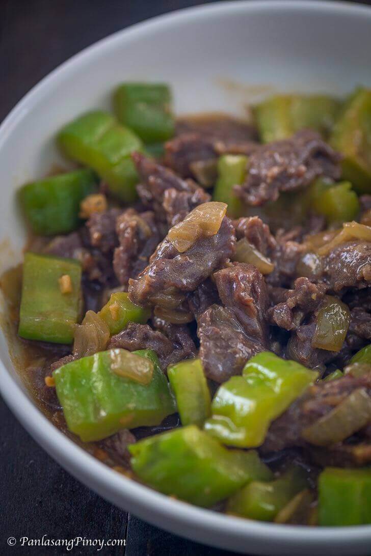beef stir fry with bitter gourd