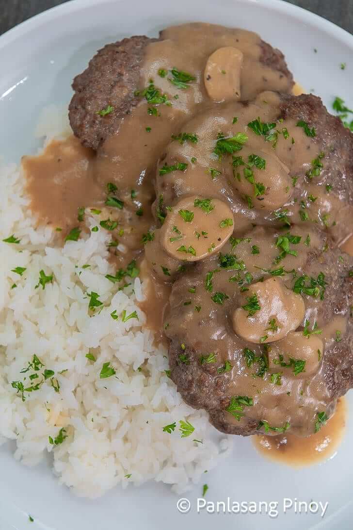 burger steak recipe Filipino