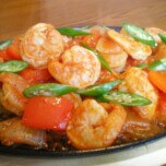 sizzling gambas