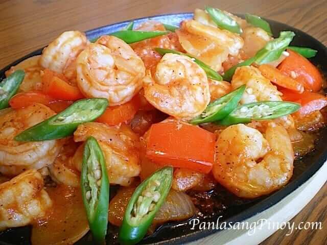 spicy sizzling gambas shrimp recipe
