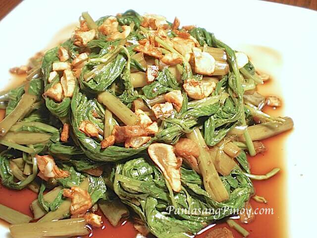 Adobong Kangkong Recipe