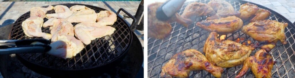 Step 4 - Grill the chicken