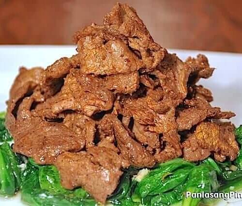 Beef In Oyster Sauce Recipe