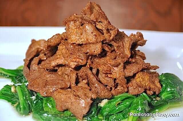 beef in oyster sauce recipe