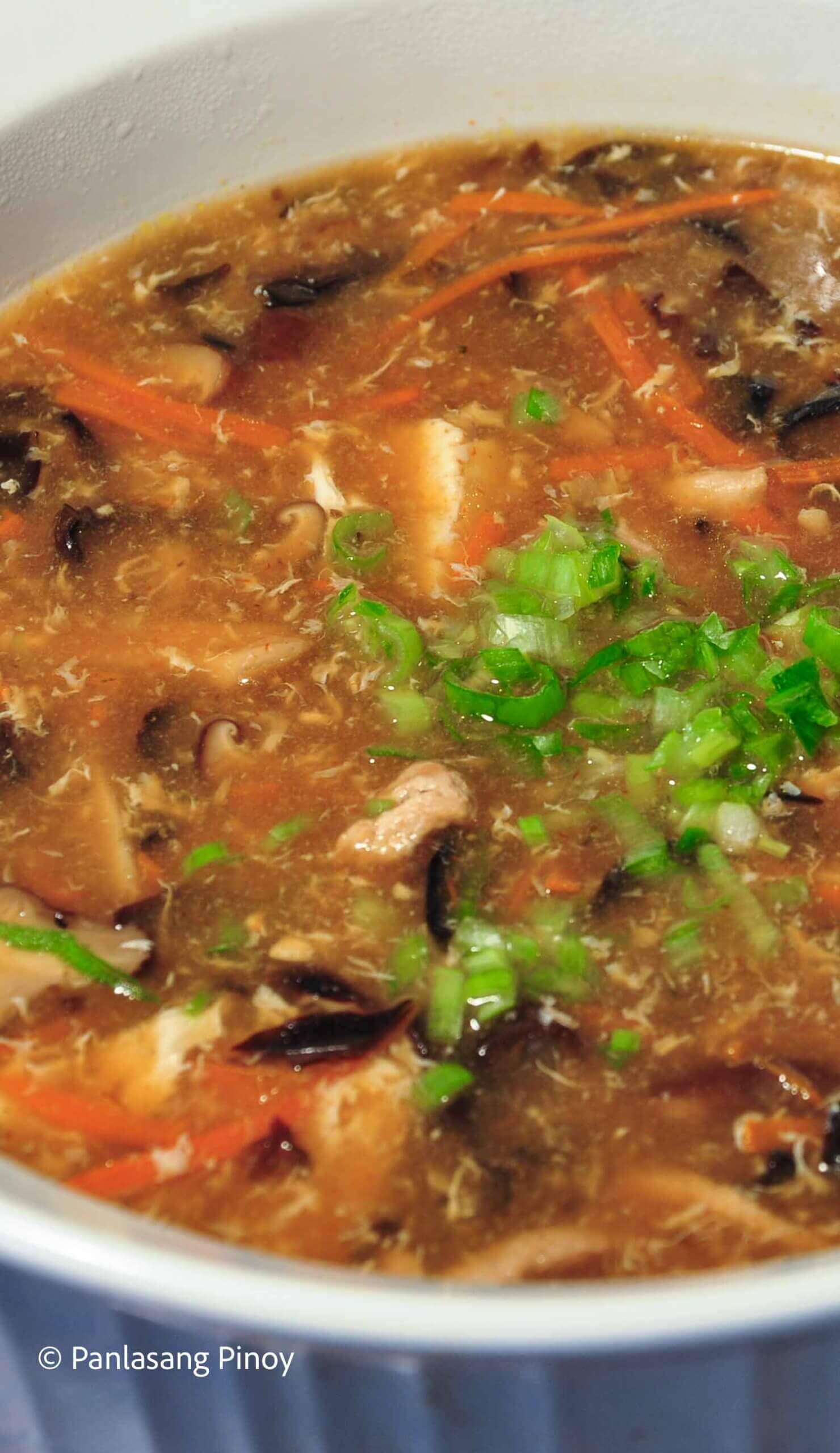 hot and sour soup recipe