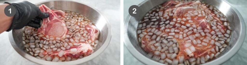 Dijon Pork Chops Step 2