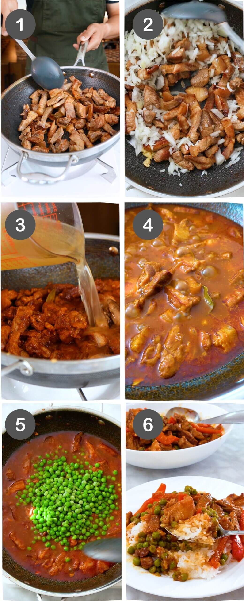 How to Cook Pork Guisantes