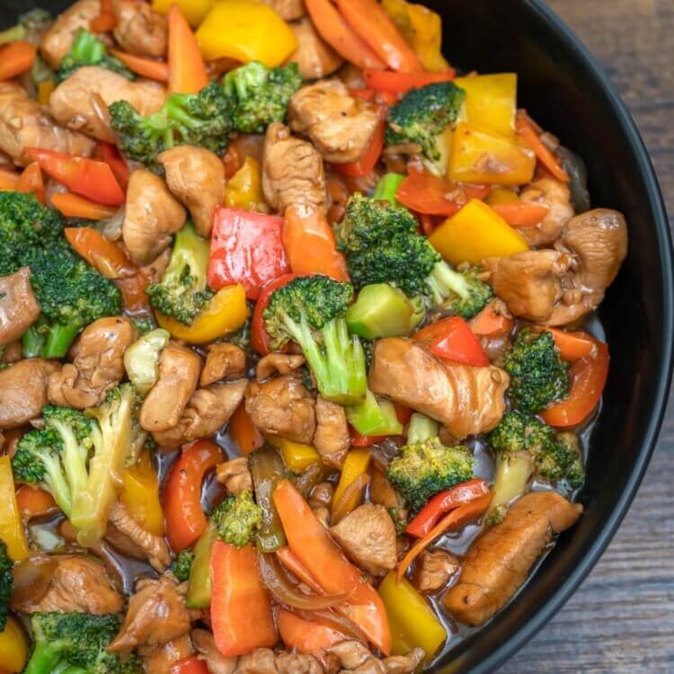 Asian chicken stir fry recipe