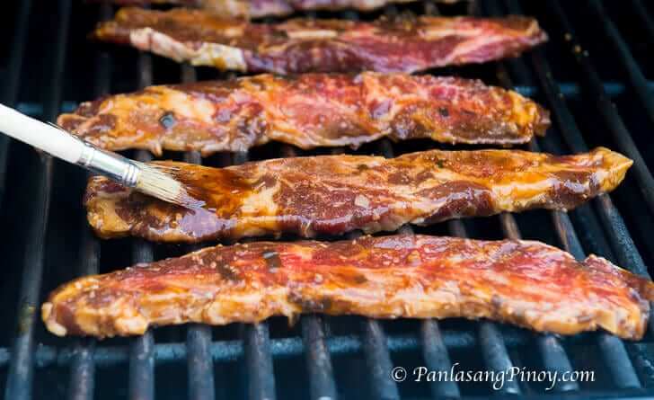 grillng beef kalbi