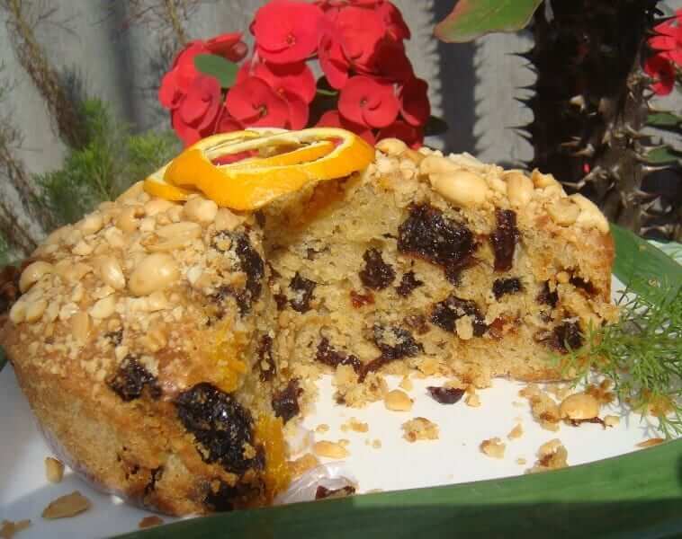 Ottolenghi's Prune and Walnut Cake with Brandy