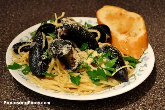 Linguine with Mussels