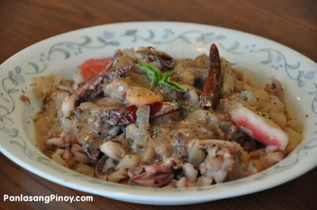 Mixed Seafood in Coconut Milk