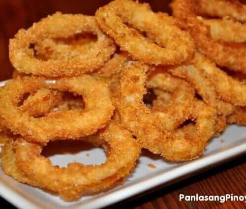 Pam's Onion Rings | Just A Pinch Recipes