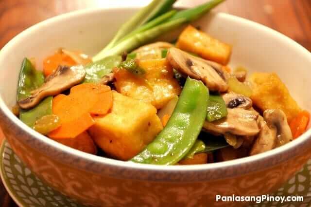 Stir Fry Tofu with Vegetables