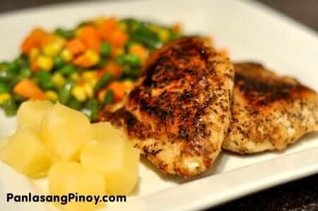 Seared Chicken with Mixed Vegetables
