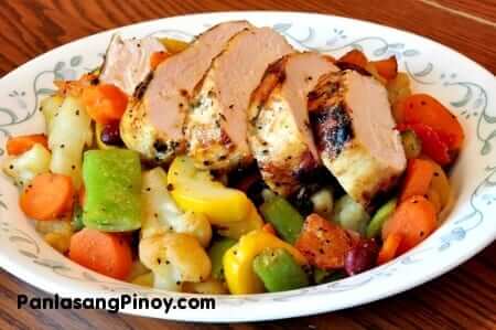 Baked Chicken and Vegetable Stir Fry