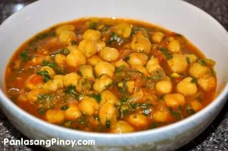 Chickpea and Spinach Curry