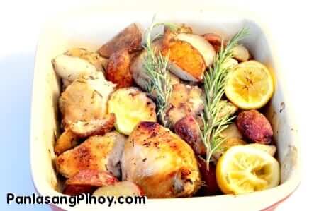 Baked Garlic Rosemary Chicken Recipe Panlasang Pinoy