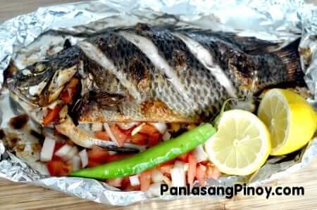 Pinaputok na Tilapia