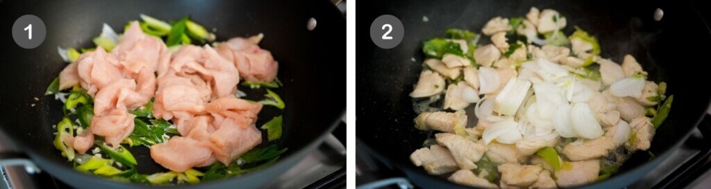 Chicken Stir Fry with Baby Corn Step 2
