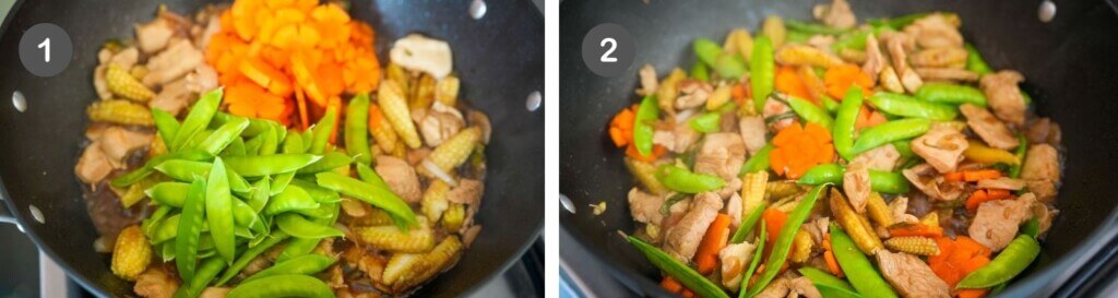 Chicken Stir Fry with Baby Corn Step 4-1