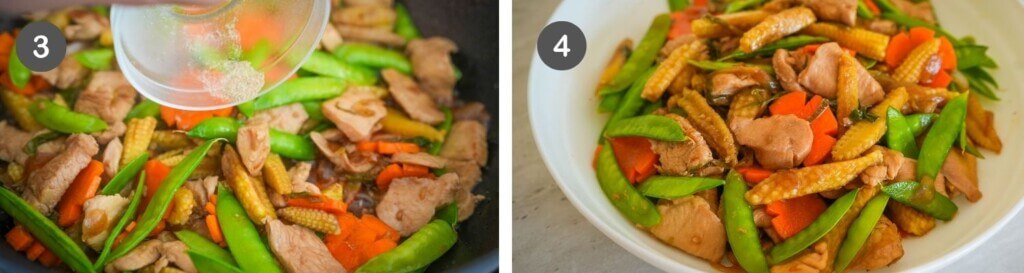 Chicken Stir Fry with Baby Corn Step 4-2