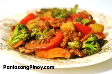 Pineapple Pork Stir Fry