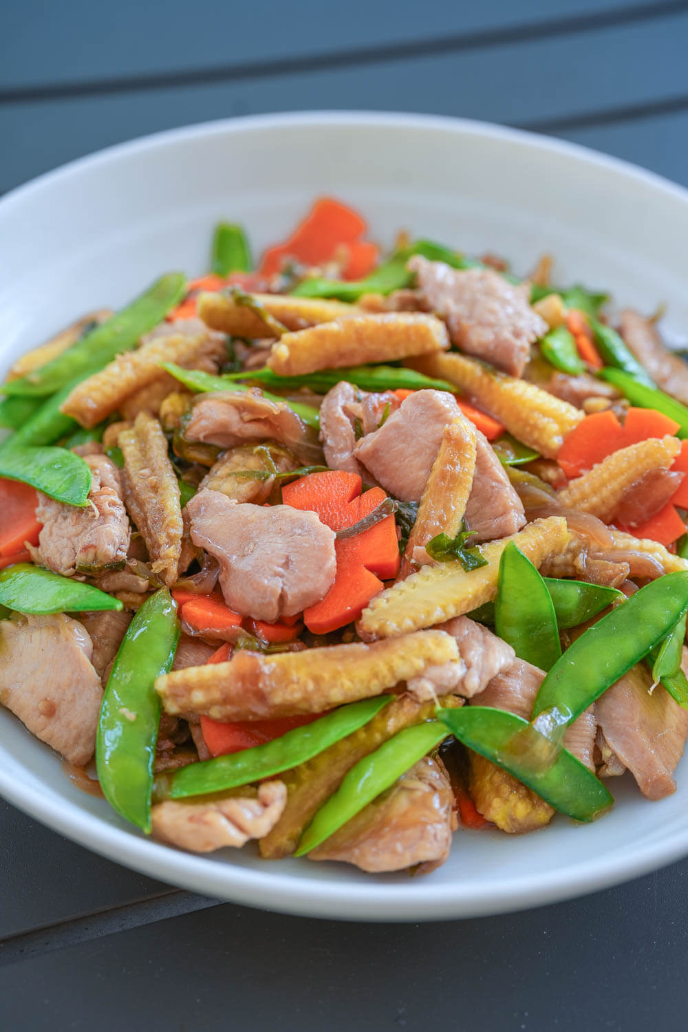 how to cook chicken stir fry with baby corn