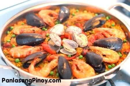 paella mixta recipe